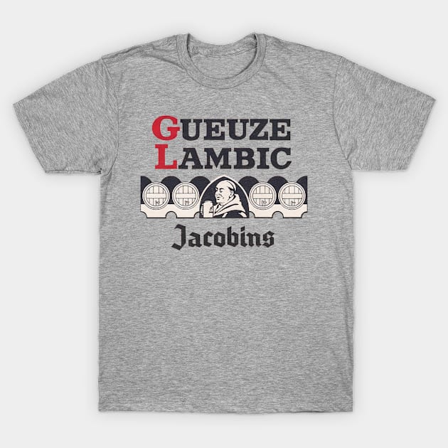 Gueuze Lambic --- Belgian Breweriana Logo T-Shirt by CultOfRomance